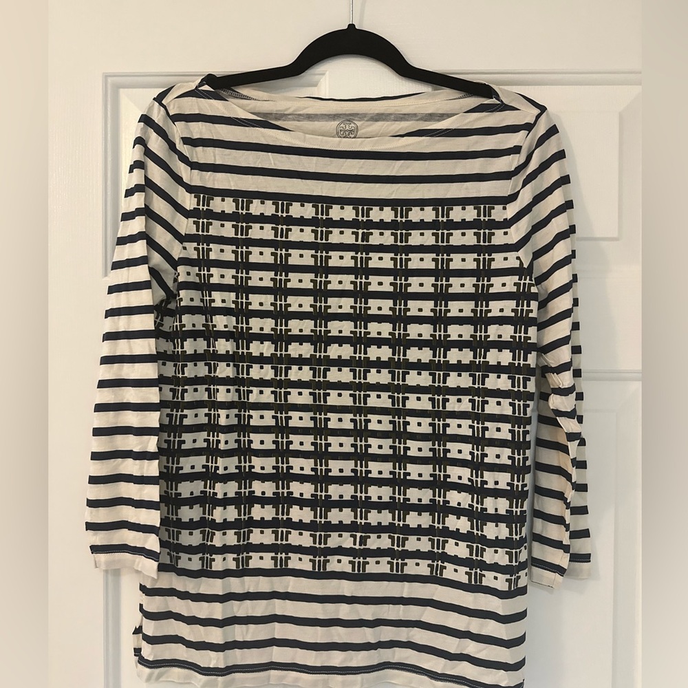 EUC Tory Burch tee top t-shirt M